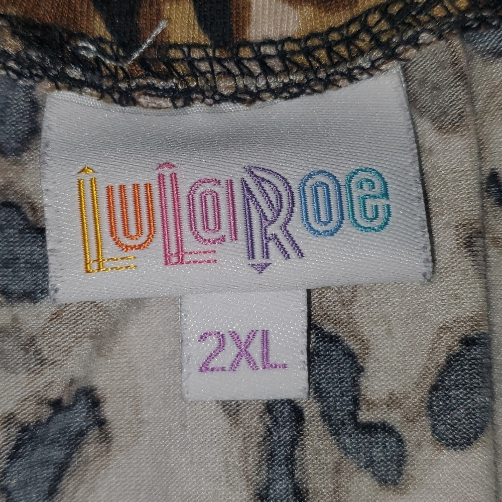 5 For 25$ Lularoe cheetah print skirt - Picture 2 of 2